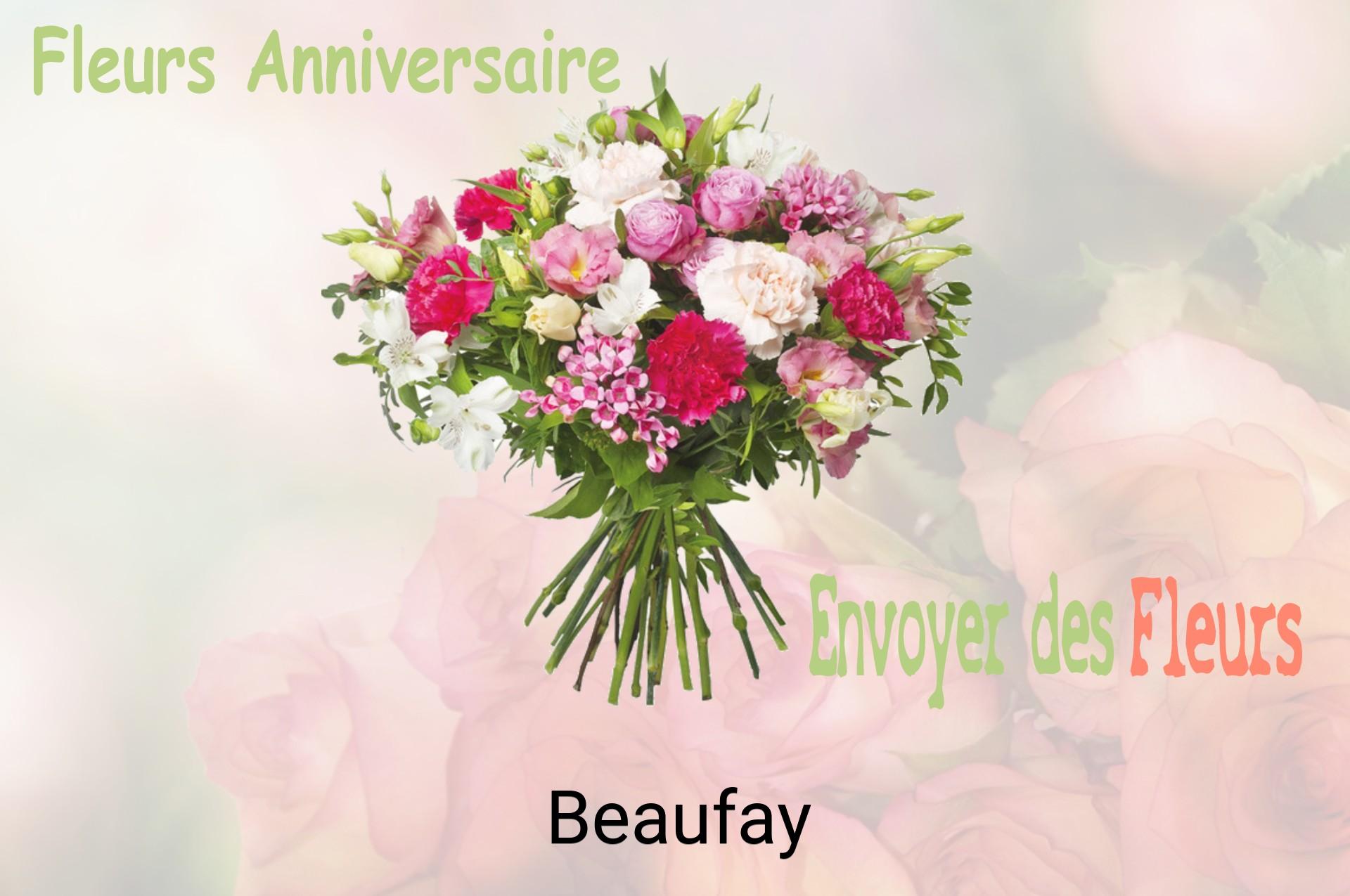 Bouquet de fleurs d’anniversaire livré à Beaufay