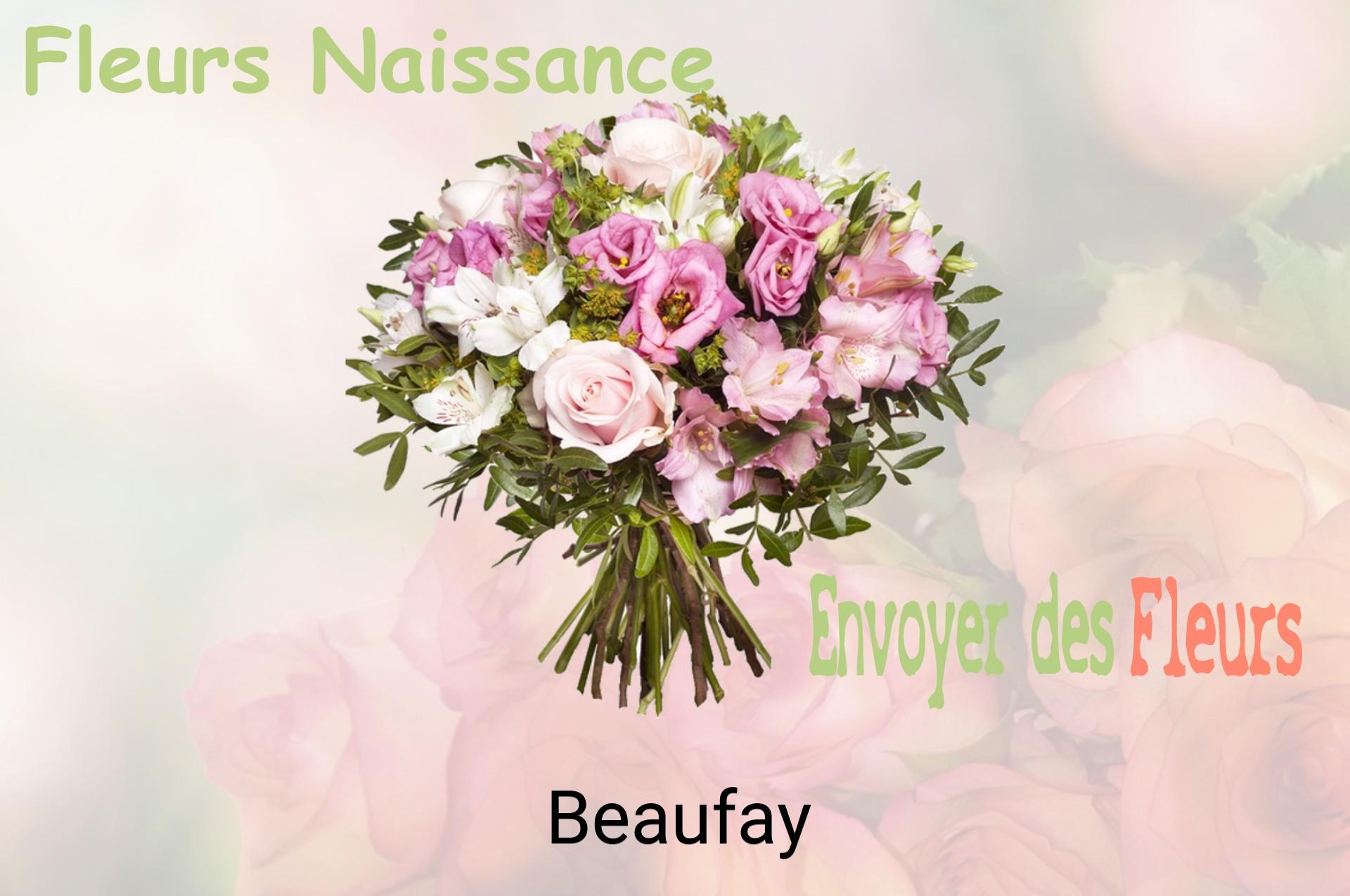 Bouquet de fleurs de naissance livré à Beaufay